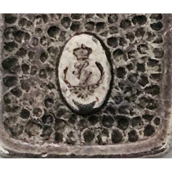 Vintage Silver-Tone & Mother Of Pearl Rectangular Dangle Earrings 1,5" - Picture 2 of 5